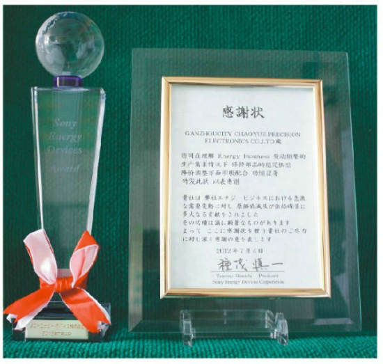 SONYӦ̽(2012)SONY Energy Device Award, 2012